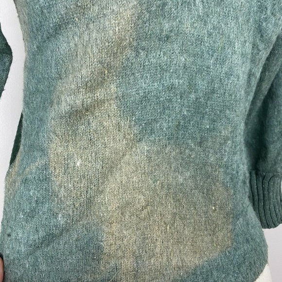 Vintage 1940s Child's Cowboy Cardigan Sweater, Sportswear, Adult Size XS/S, NWT - Picture 11 of 12